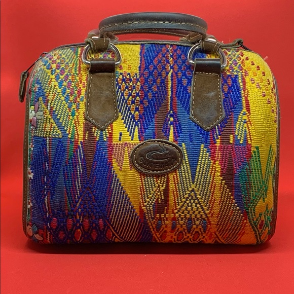 Vintage patterned handbag - Picture 1 of 3